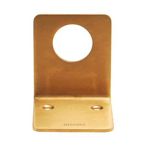 Supply Wall Bracket, Brushed Brass Finish Meraki RoyalDesign