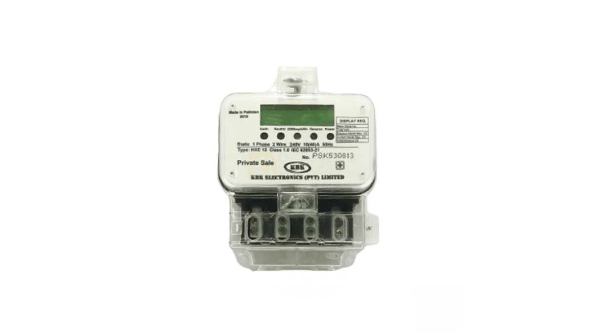 SUB METER SINGLE PHASE DIGITAL KBK Royal Electric