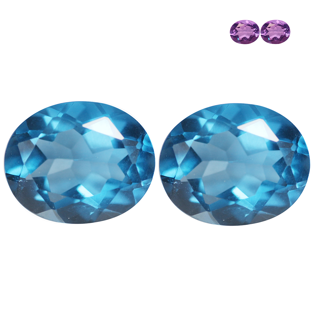 8.52Ct 2Pcs Pair Valuable Oval Cut 11 x 9 Color Change Flourite eBay
