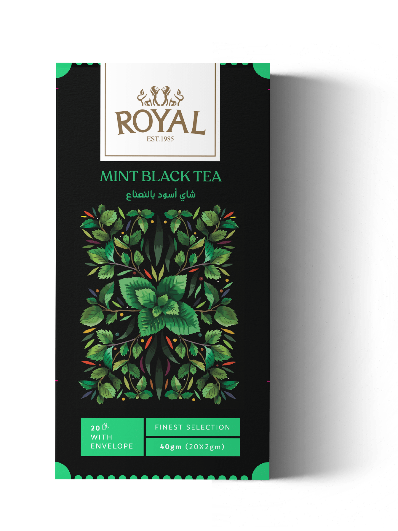 BLACK TEA WITH MINT Royal Herbs