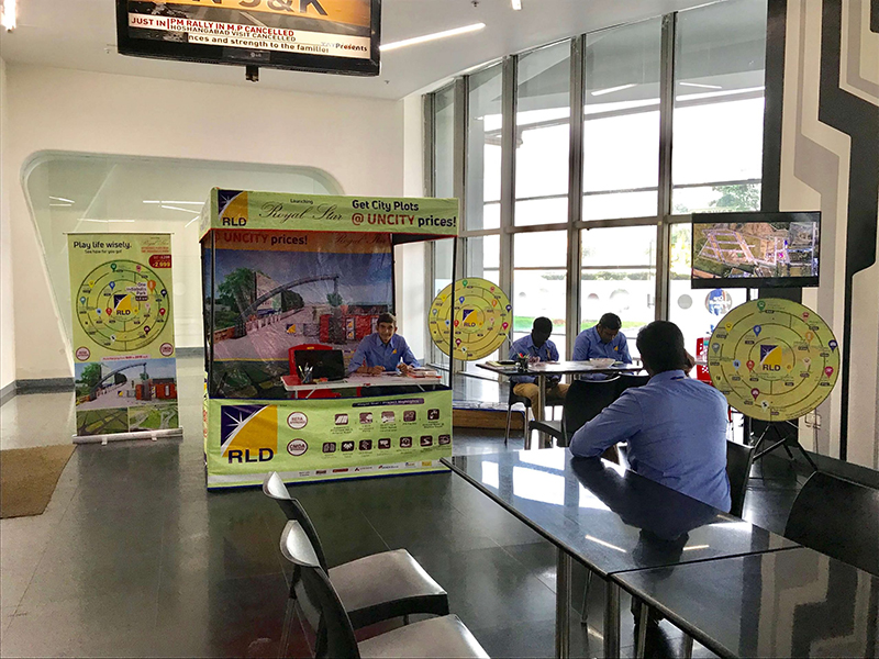 promotion event at indiabulls ambattur Royal Land & Developers