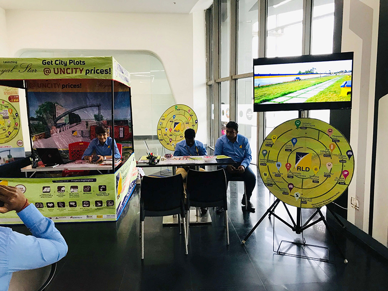 promotion event at indiabulls ambattur Royal Land & Developers