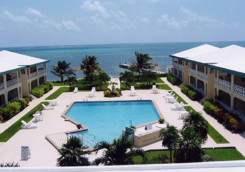 Belize barrier reef view from Royal Palm Belize Condo Rentals