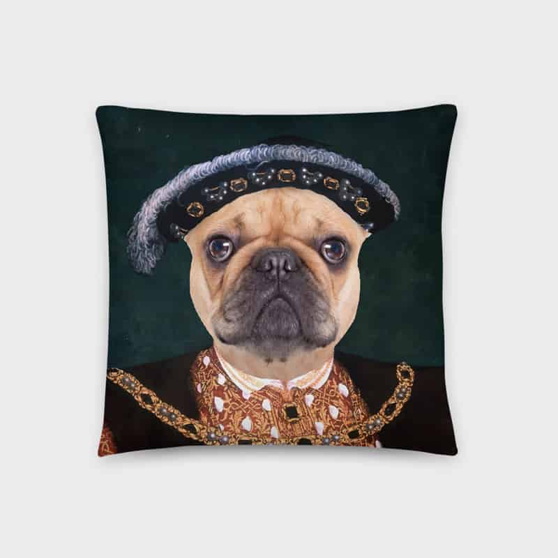 Create a Dog Pillow Custom By Uploading Your Pet's Photo