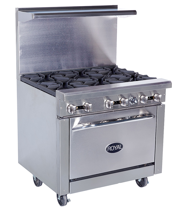 36" Gas Range Series Royal Range of California