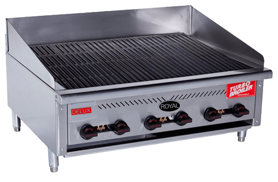 Delux Infrared Radiant Broiler TB3 Series Royal Range of California