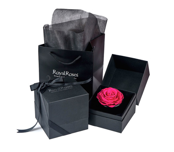 Black Packaging Royal Roses