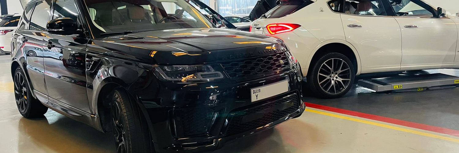 Range Rover Sport Accident Repair in Dubai Paint Service