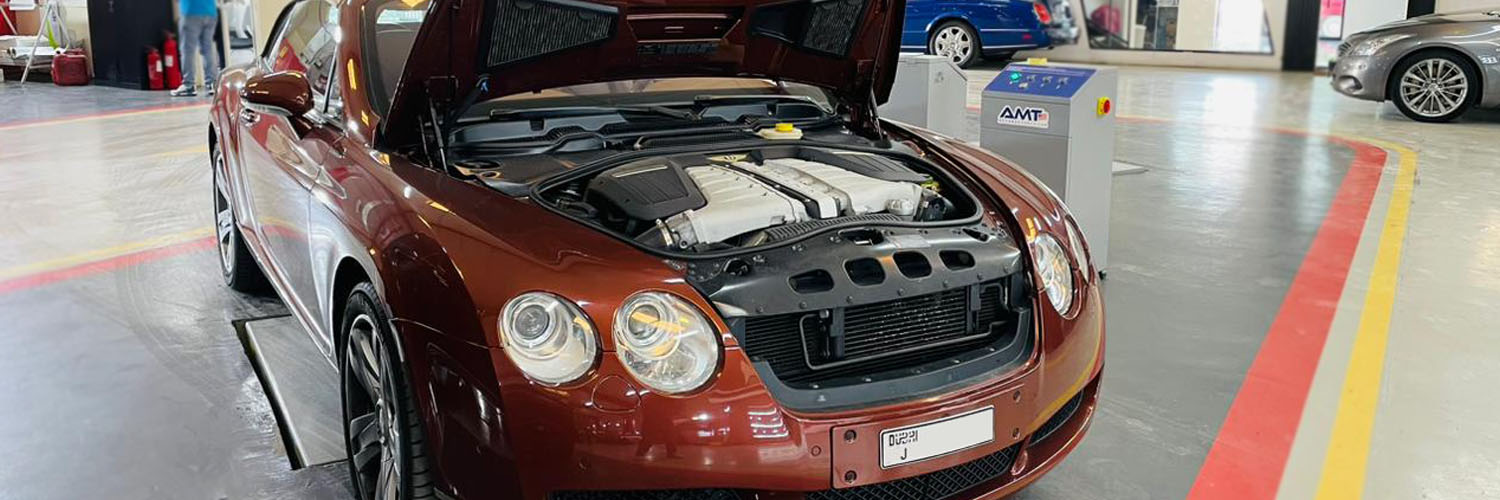 Bentley GTC Brake Service in Dubai 15K Interval Service
