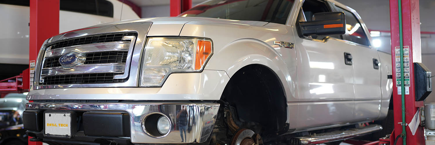 Ford F150 Differential Oil Change and Suspension Repair in Dubai