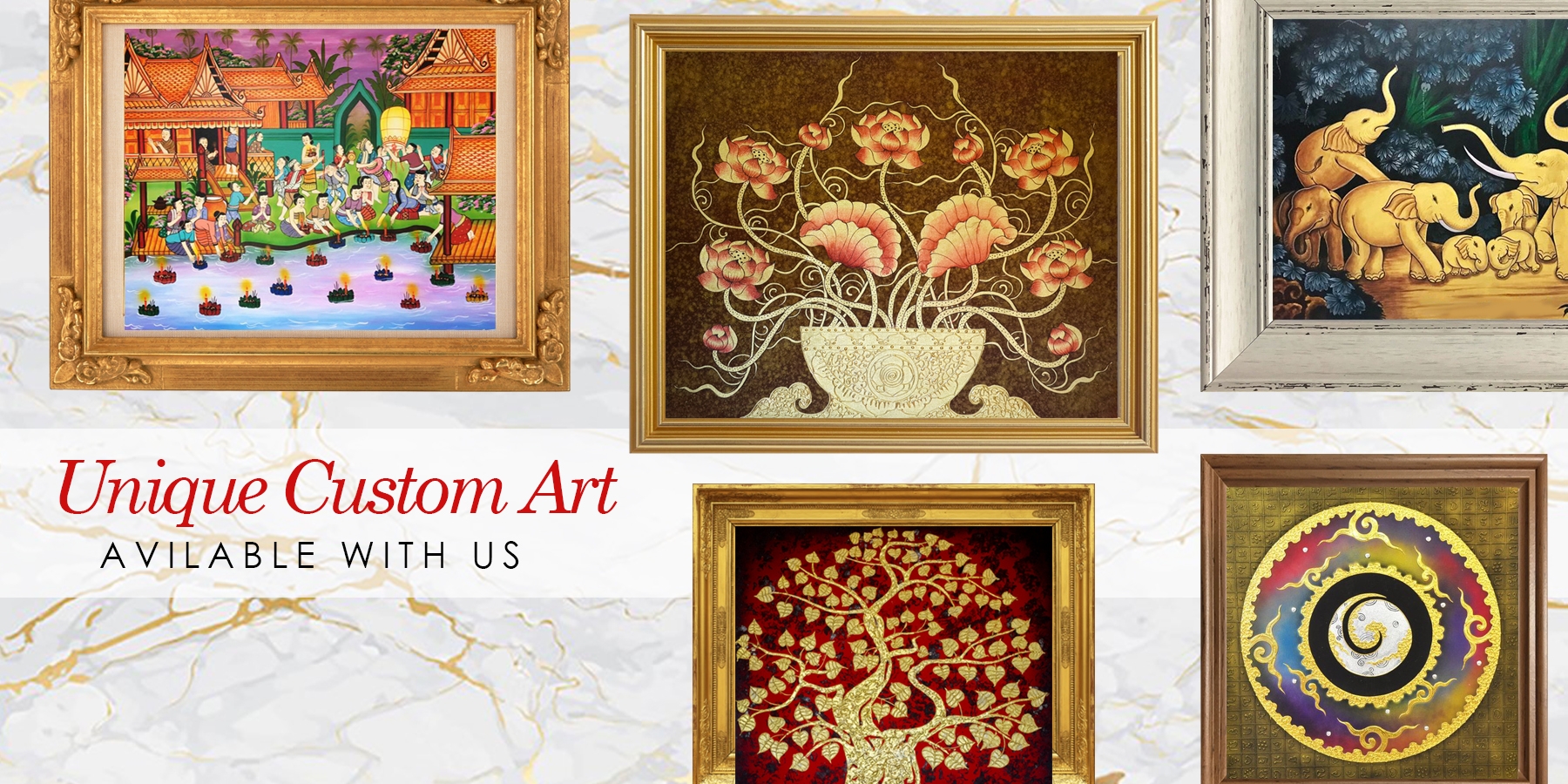 Best Thailand Arts and Asian Paintings l Royal Thai Art