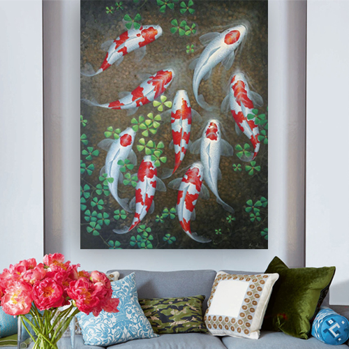 Best Koi Fish Wall Decor Ieads For 2021 l Royal Thai Art