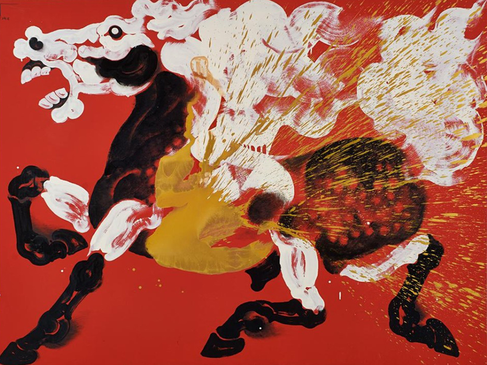 Horse Wall Art for Home Decor Is Horse Painting Lucky l Royal Thai Art