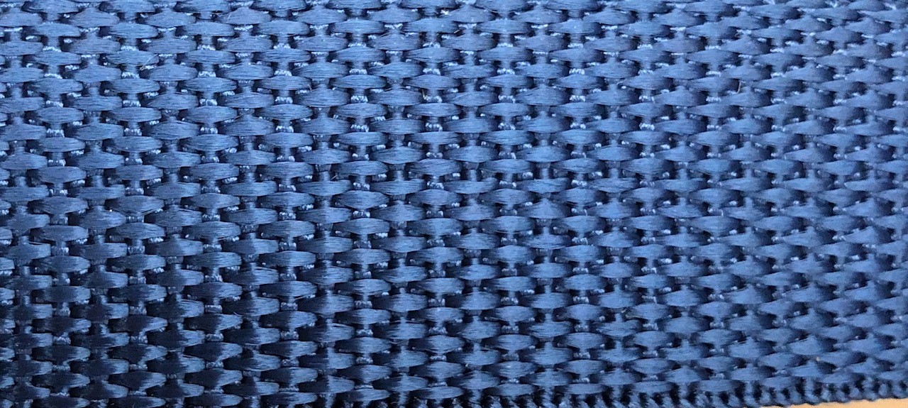 Medium Weight Nylon bing 1" Navy Blue Royal Upholstery