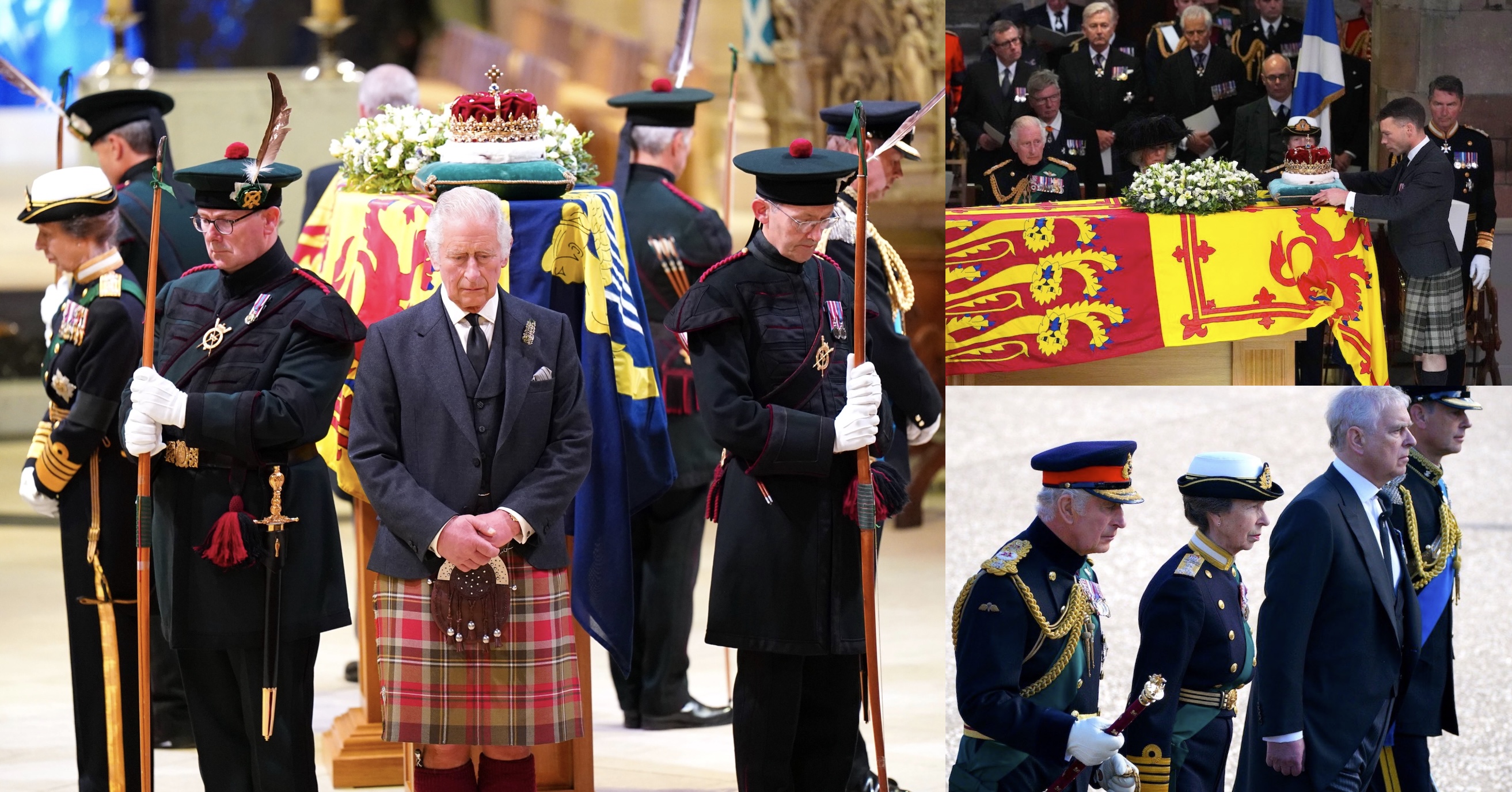 Queen Elizabeth II’s LyinginState at St Giles’ Cathedral The Royal