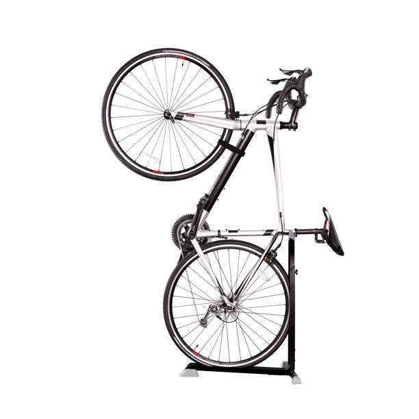 Lshaped upright bicycle rack Storage For Sports