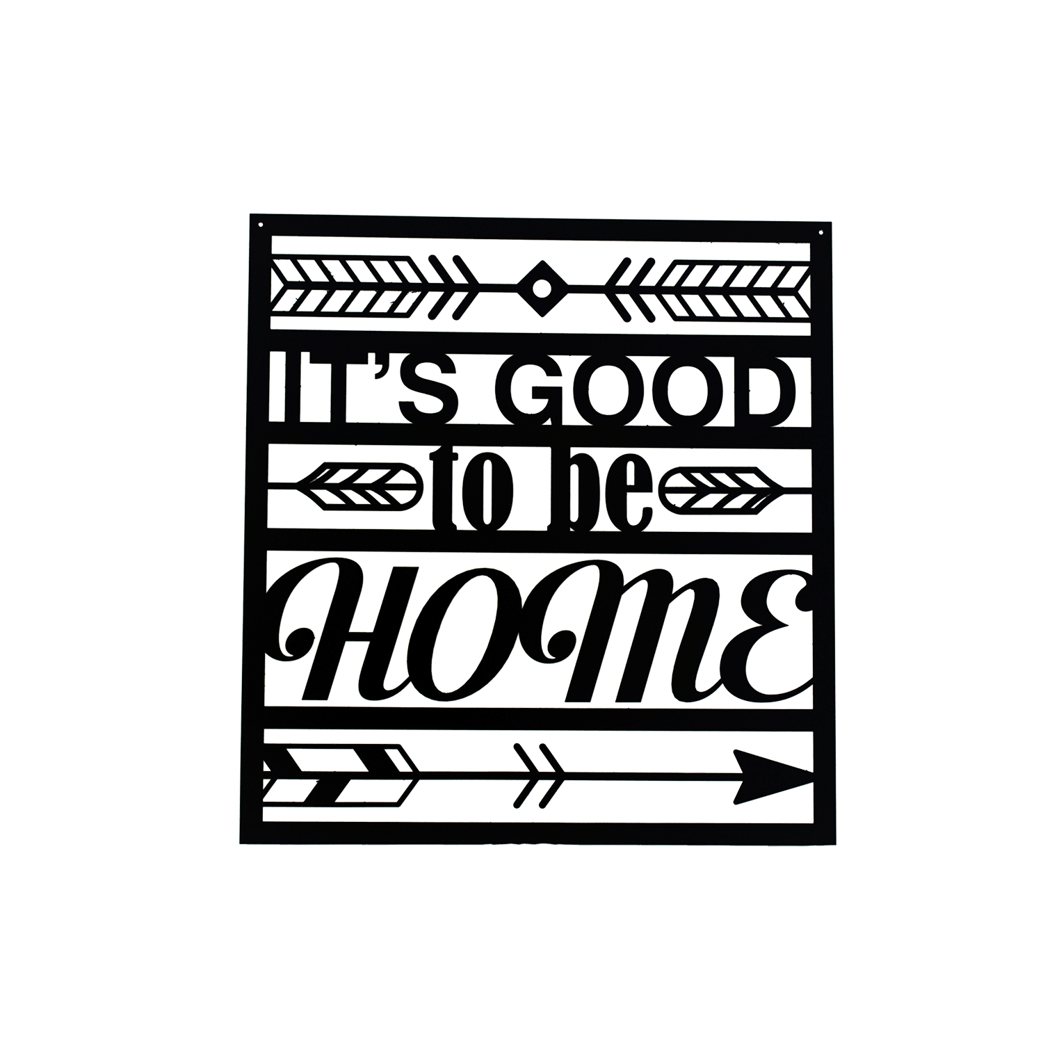 It's Good to Be Home Wall Art Roy Manufacturing