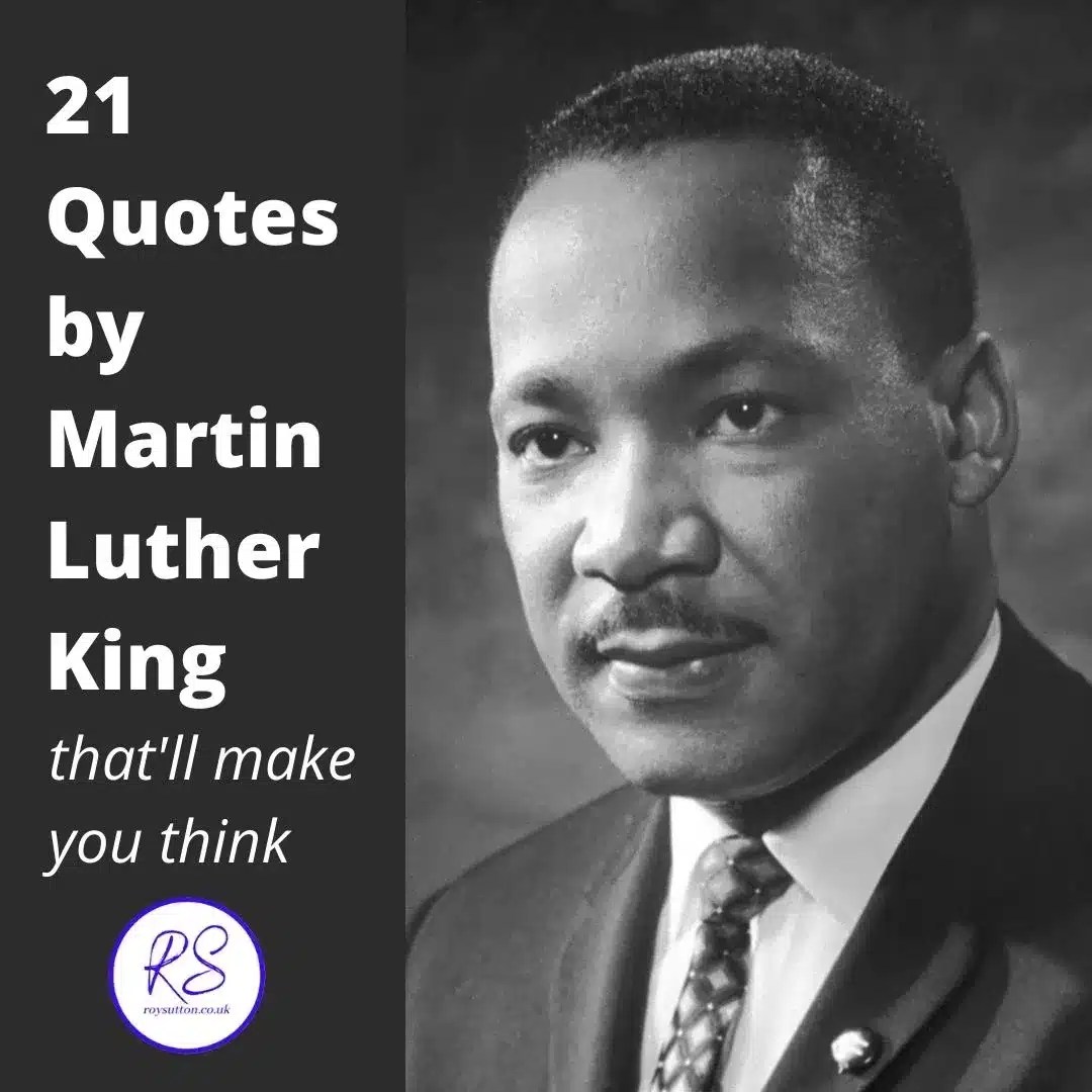 21 Quotes That Make You Think About Roy Sutton From Martin Luther King Jr.