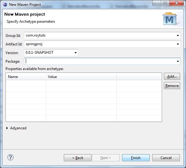 Injecting properties value in Spring Roy Tutorials