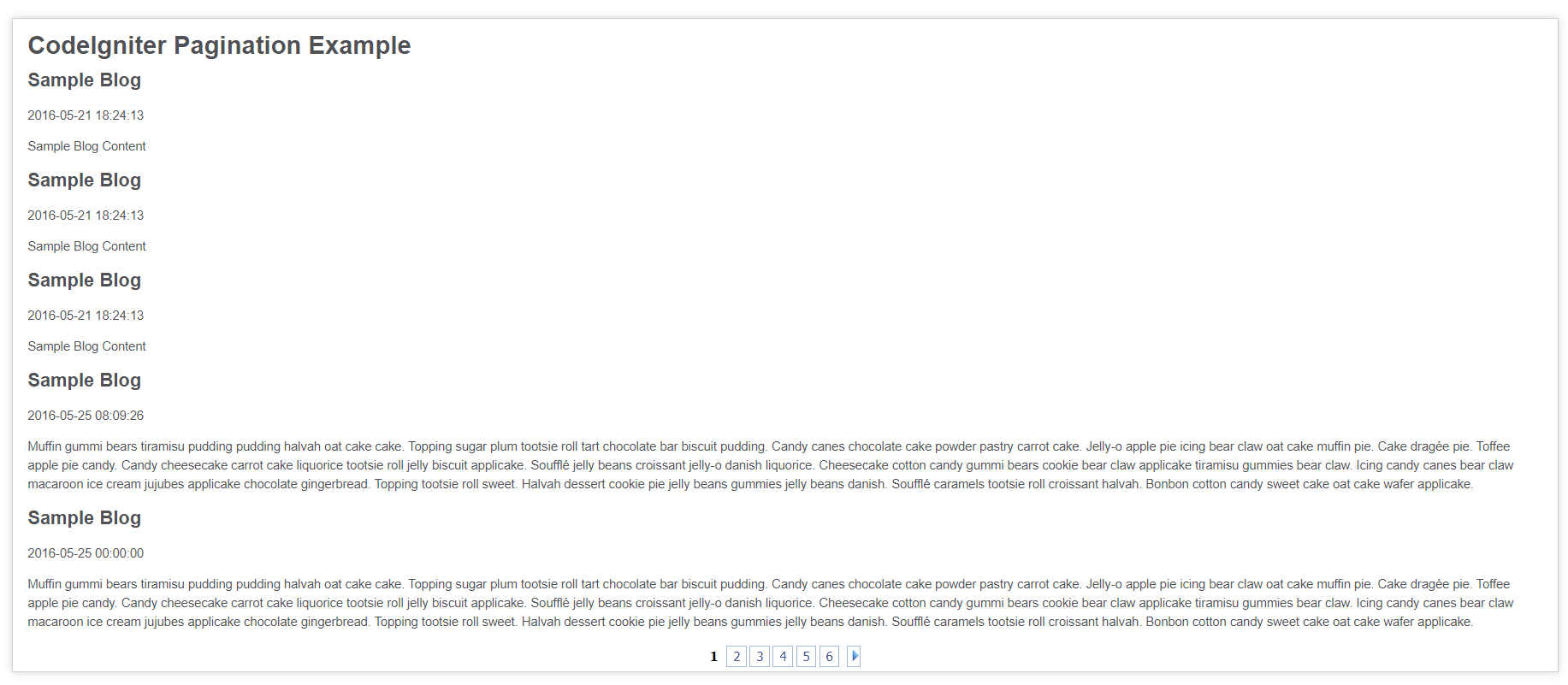 Codeigniter Pagination Example Roy Tutorials
