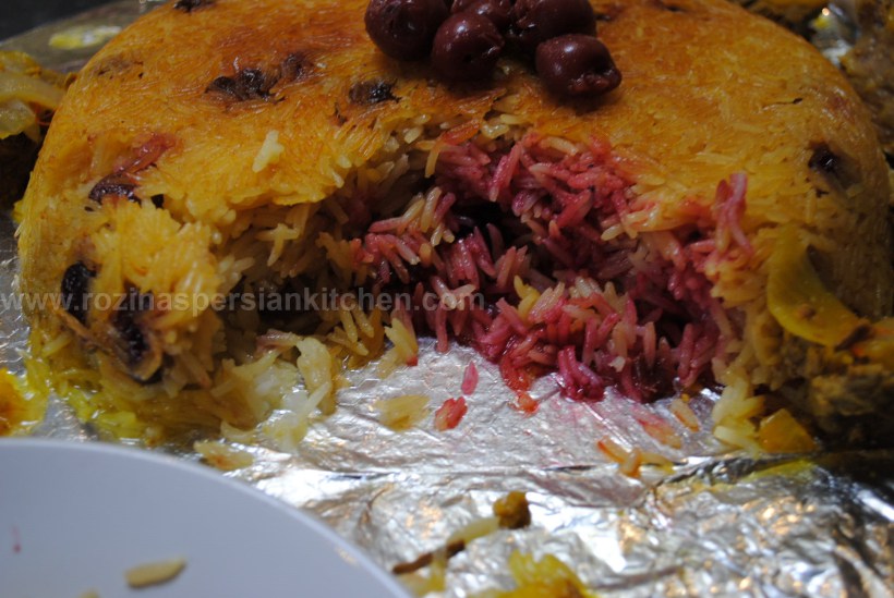 Ruby Rice (Yaqoot Pilaf یاقوت پلو ) Rozina's Persian Kitchen