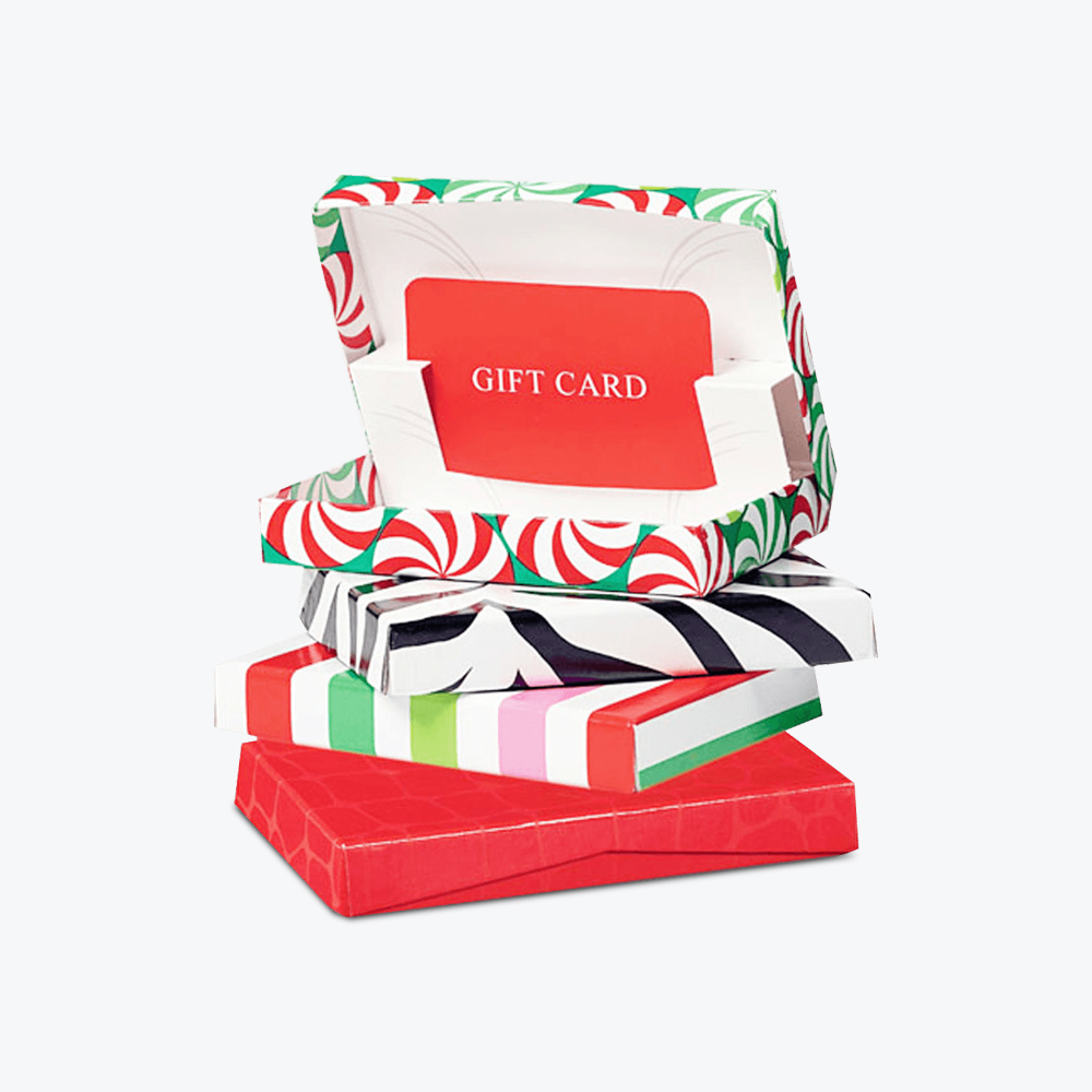 Custom Gift Card Boxes, Gift Card Packaging Boxes Refine Packaging