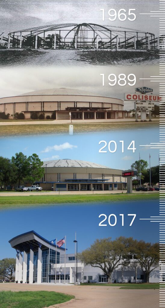 About The Coliseum Rapides Parish Coliseum