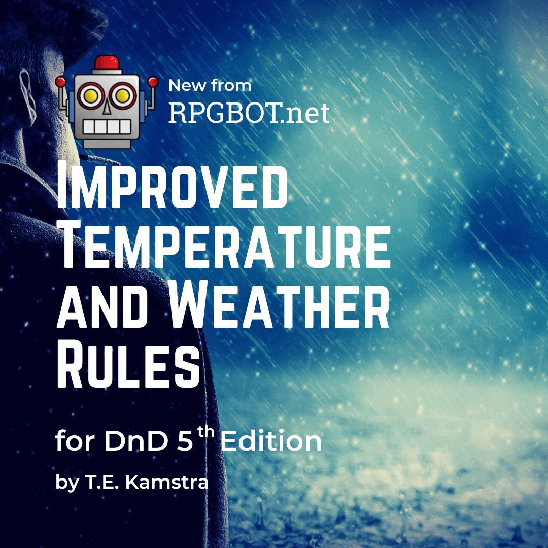 Improved Temperature and Weather Rules DnD 5e RPGBOT