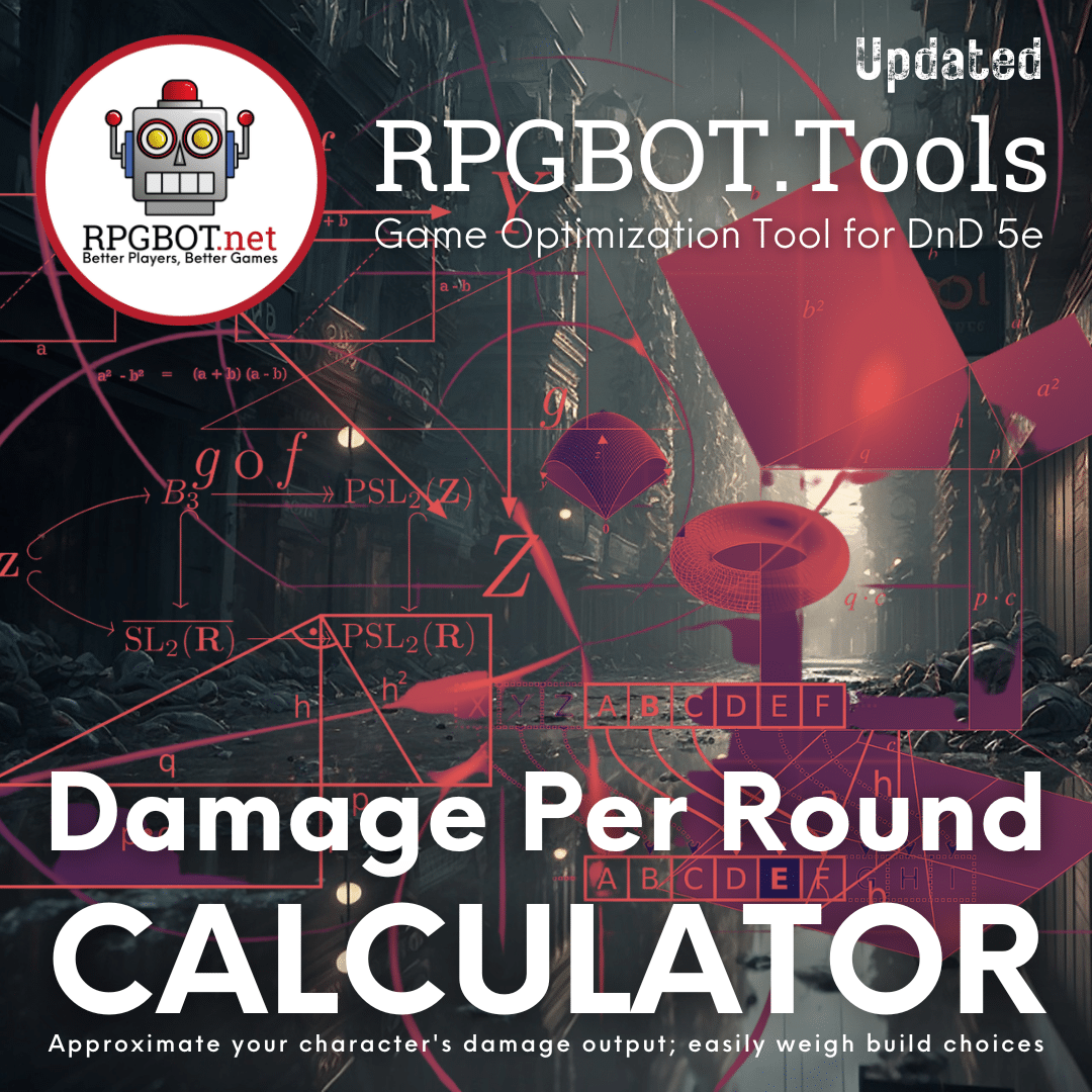 DnD 5e DPR Calculator