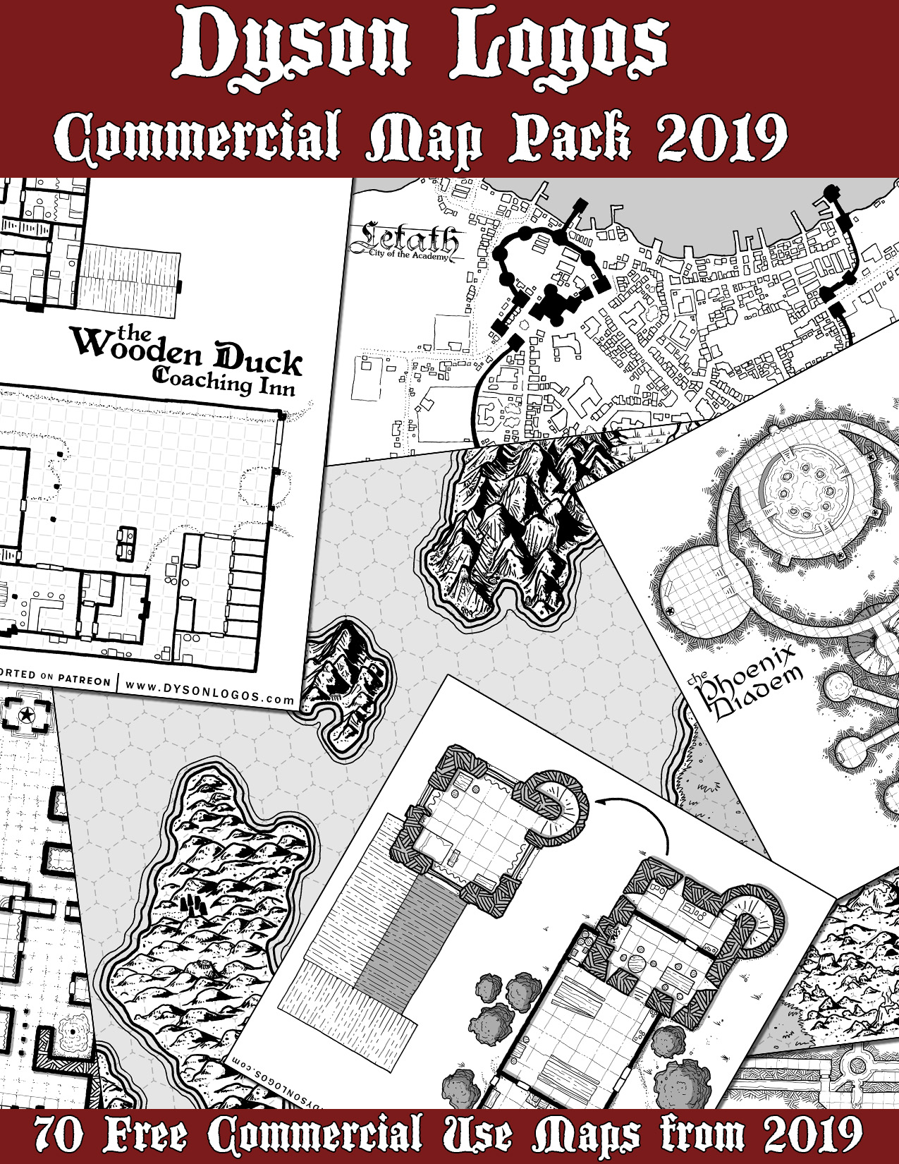 Dyson Logos Commercial Maps 2019 Commercial Map Pack | Dyson's Dodecahedron
