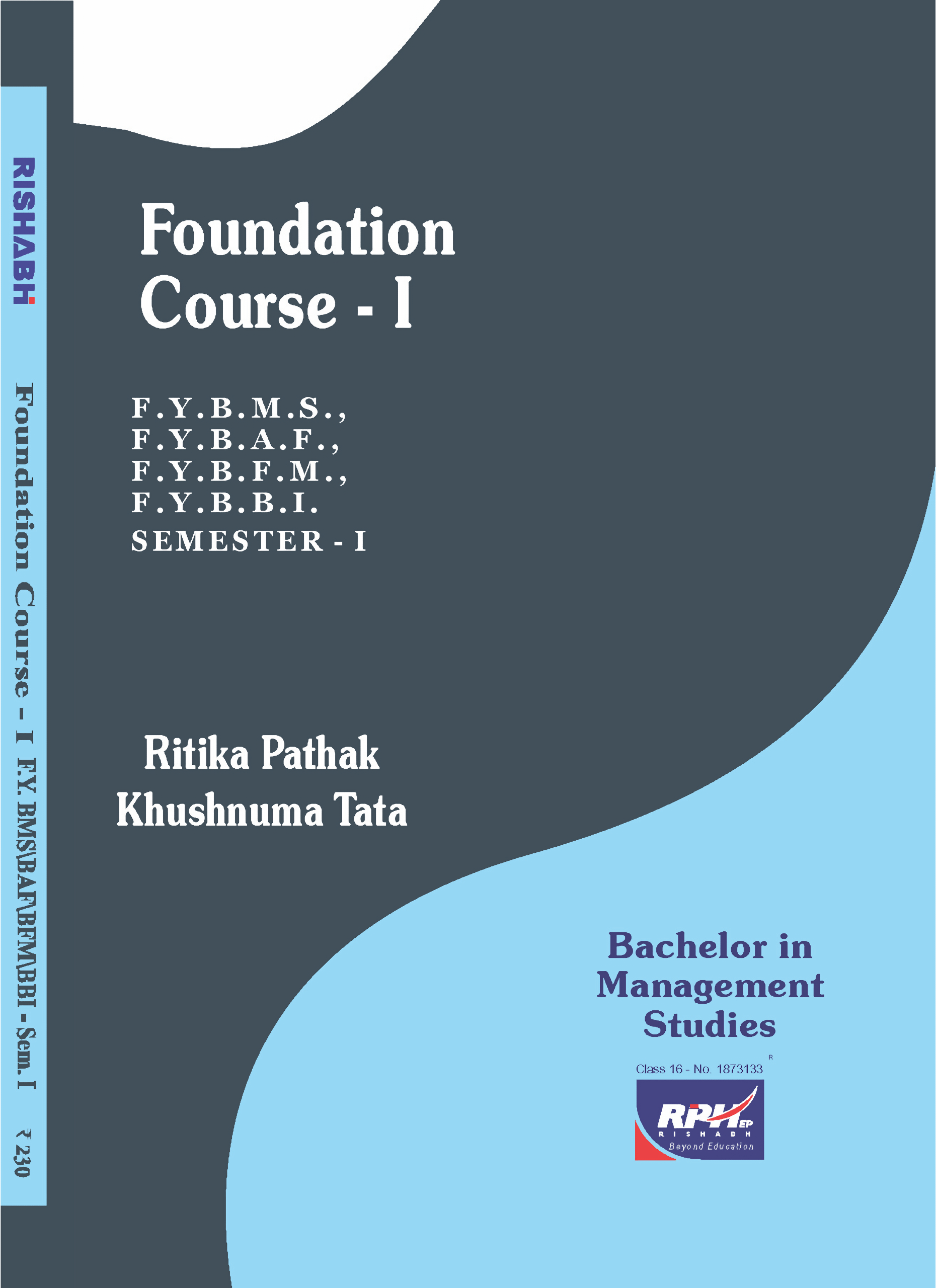 Foundation Course I Rishabh Publishing House
