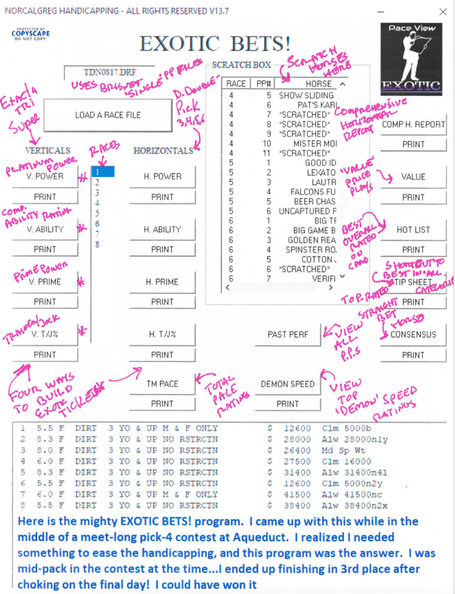 Greg Banner’s NEW EXOTIC BETS SUPER MODULE Software Program! Will