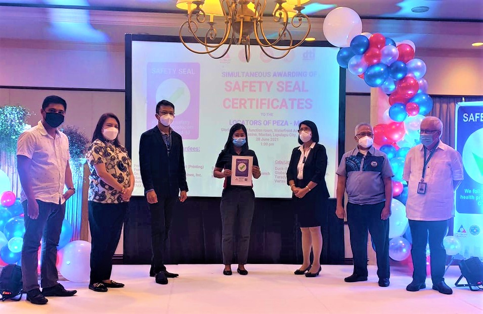 13 Ka Mga PEZAMEZ Locators Nakadawat Ug Safety Seal Certificates Gikan