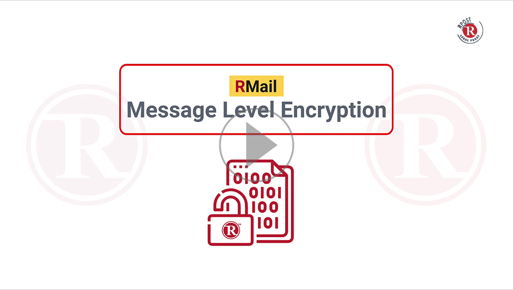 HowTo Use the Message Level Encryption Feature in RMail