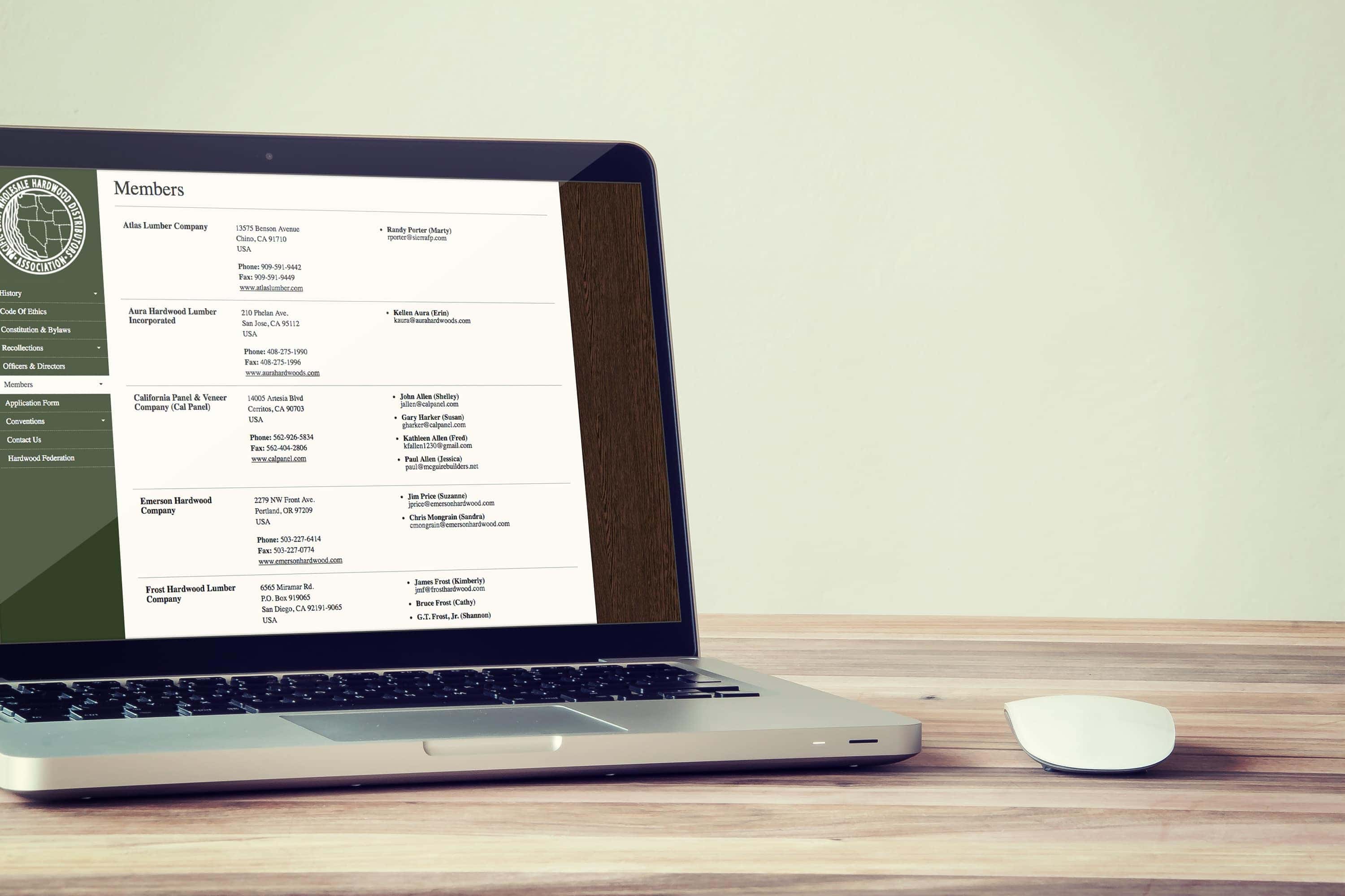 Pacific Coast Wholesale Hardwood Distributors Association RPS Studios