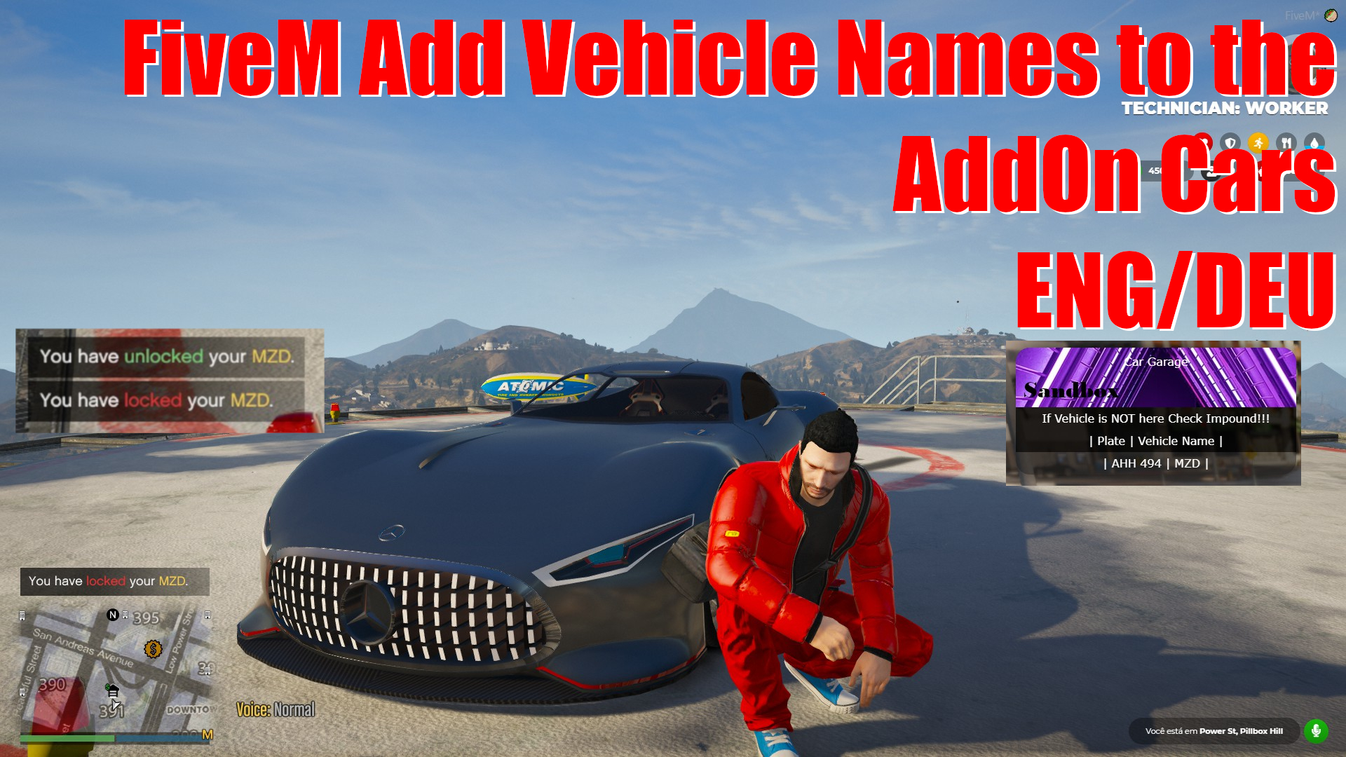 FiveM Add Names to the AddOn Vehicles Rp Scripts