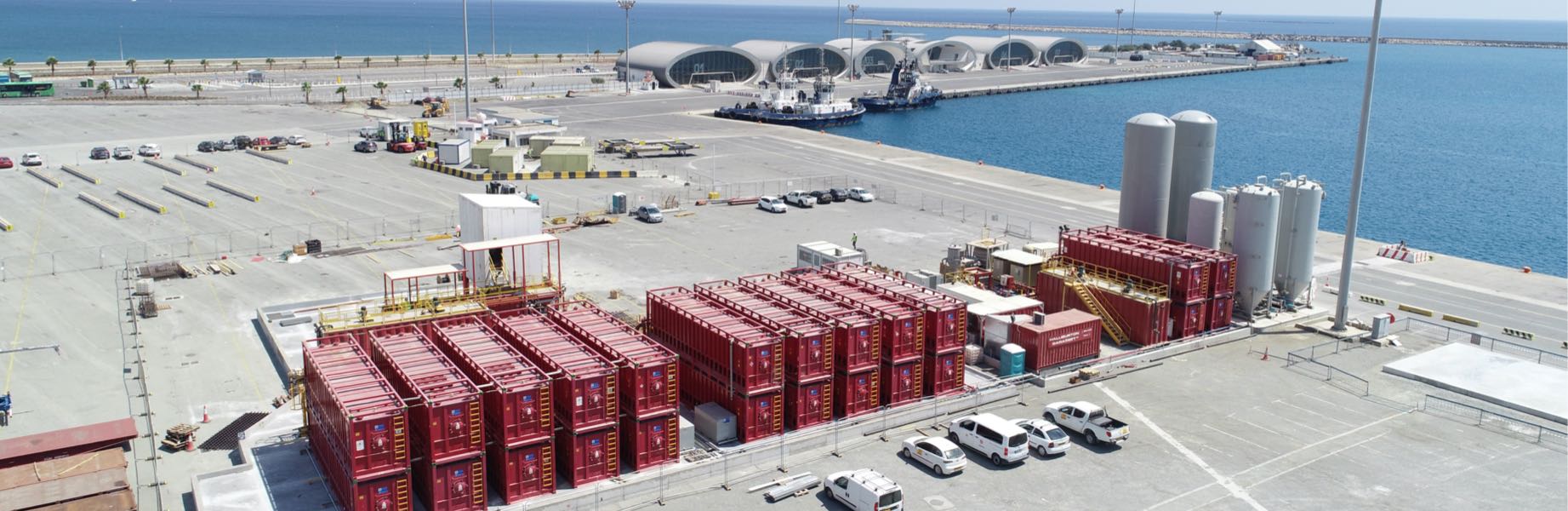 Shorebase Operation Liquid Mud Plant for Halliburton & Exxon Mobil