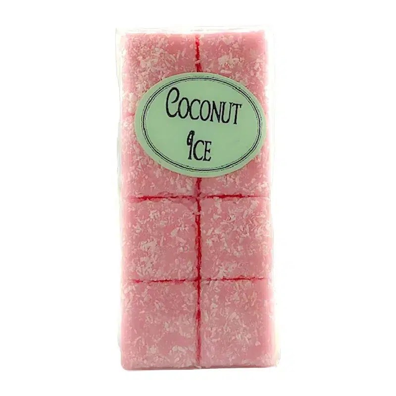 Coconut Ice Fudge RQN Ross's Quality Nuts & Lollies