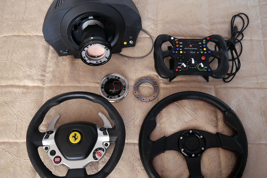 Thrustmaster TX RW and My Tech Life Quick Release Adapters