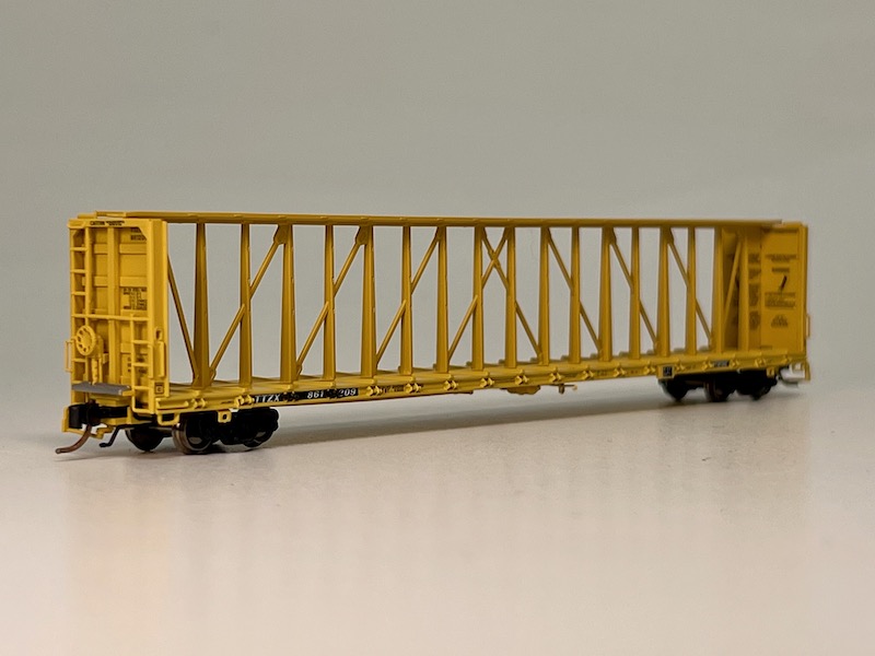 Rapido Trains Releases N Scale 73’ NSC Centerbeam Flatcars Railroad