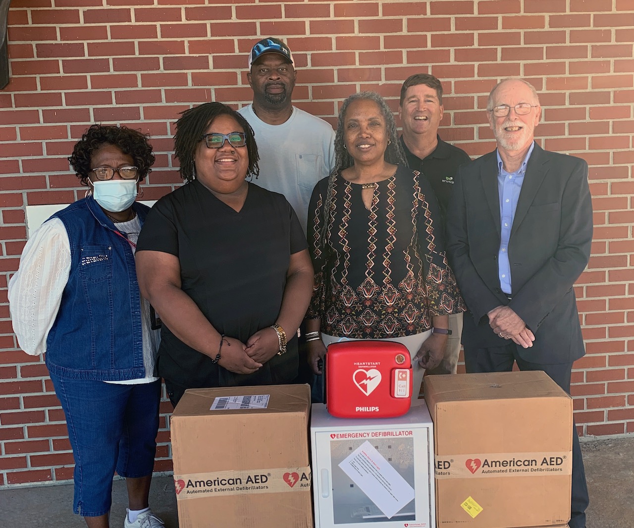 RRSpin Enviva joins partnership for AEDs in Northampton churches