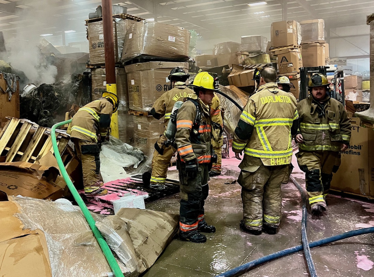 RRSpin Warehouse fire investigation continues