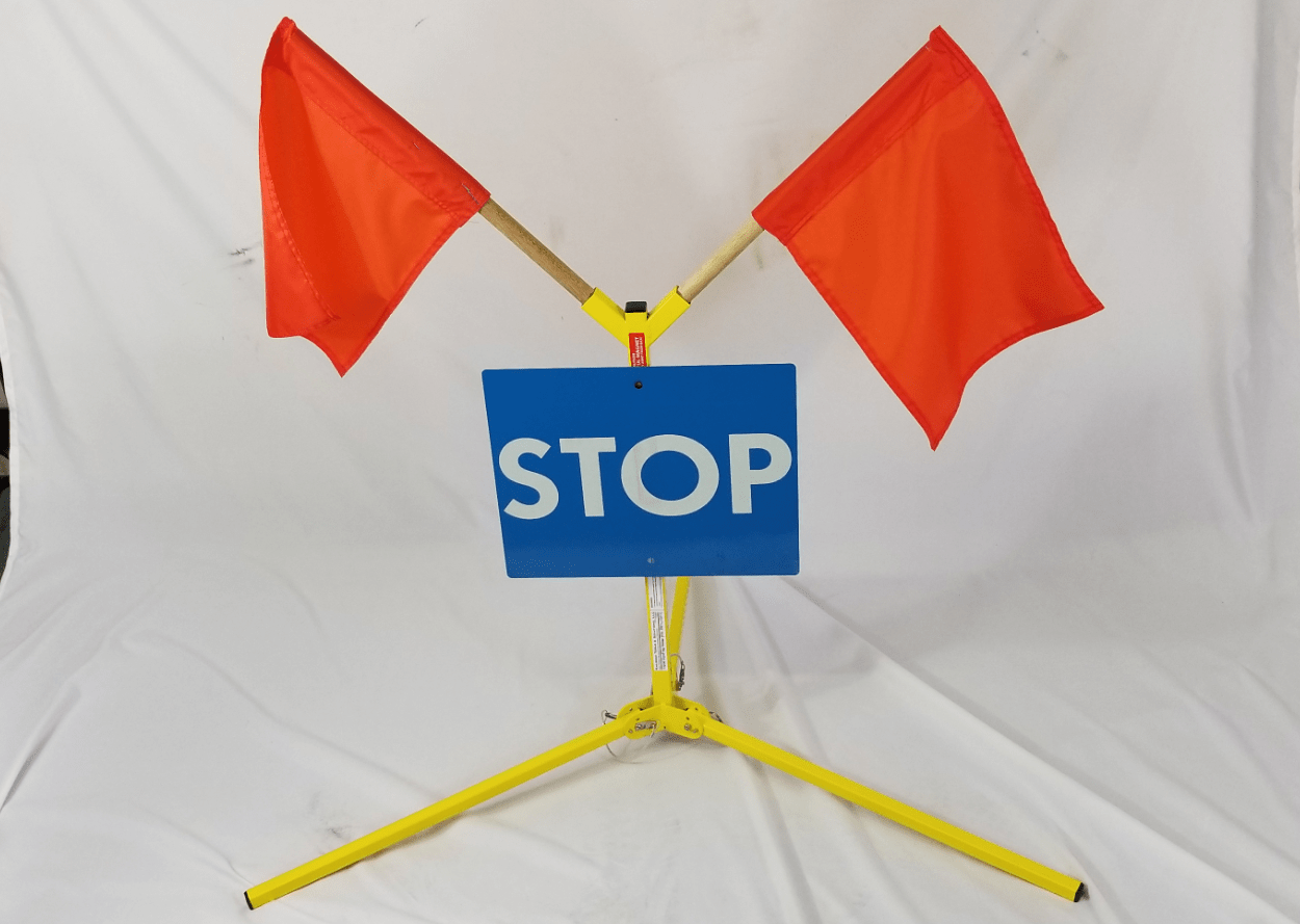 Railroad Tools and Solutions TRIPOD SIGN AND FLAG HOLDER (SIGNS AND