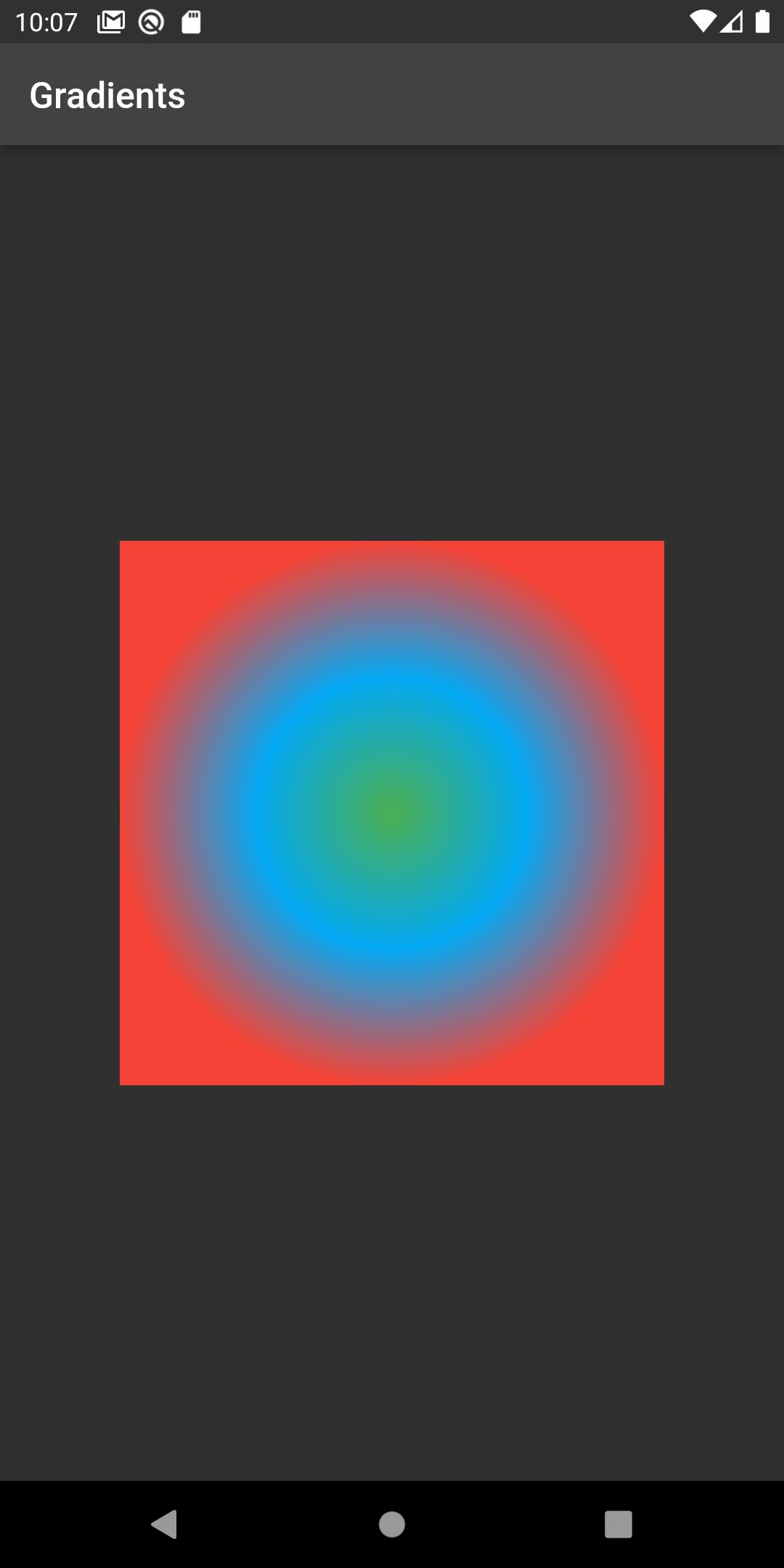 How to create gradient in Flutter