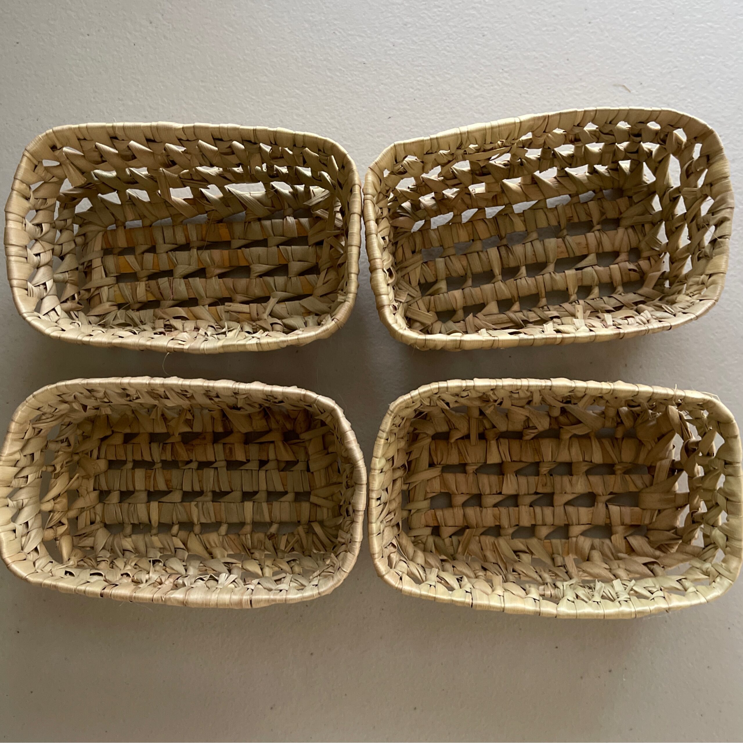 Woven Reed Basket — R. Runberg Curiosities