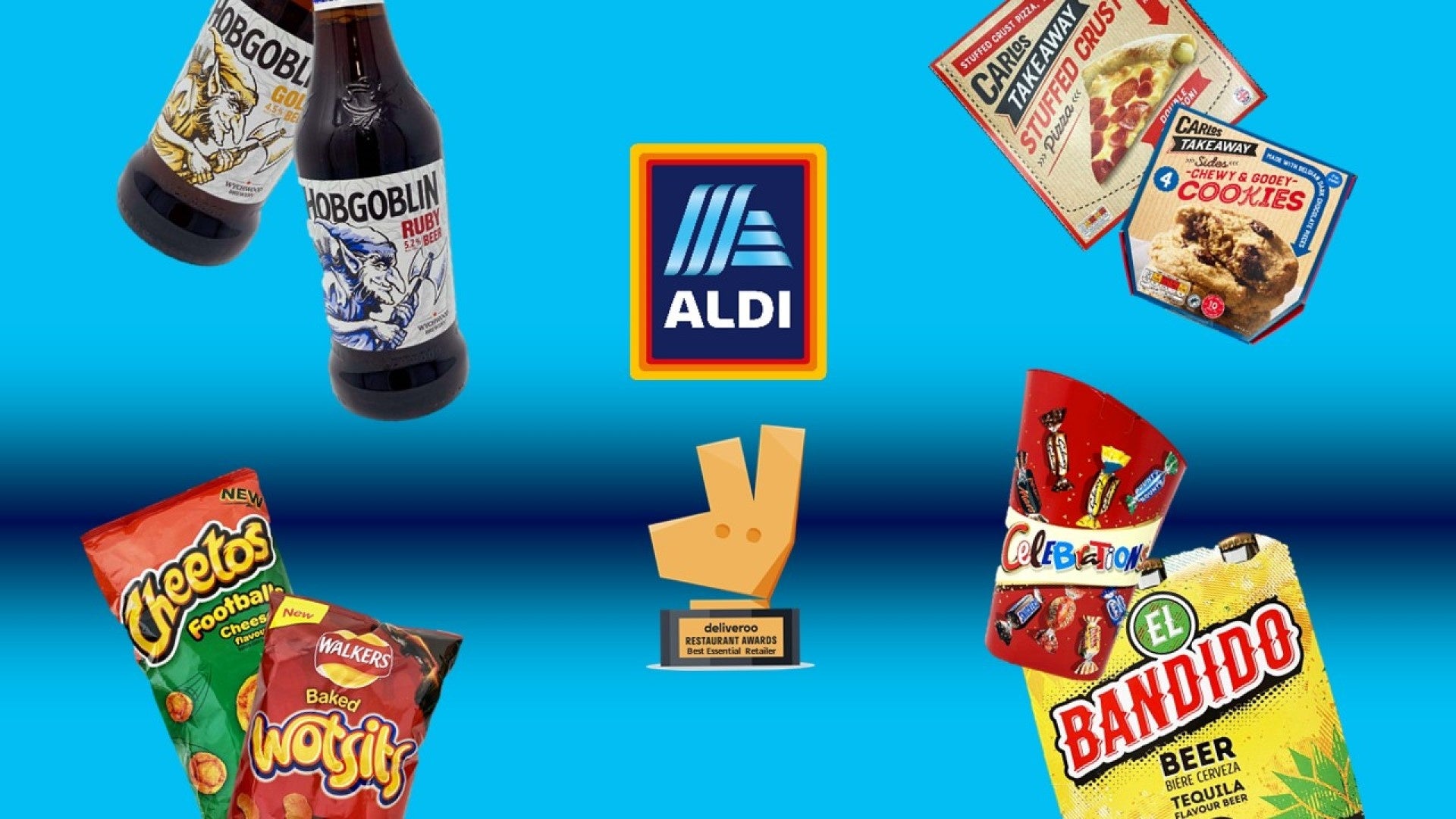 ALDI delivery from Enfield Order with Deliveroo