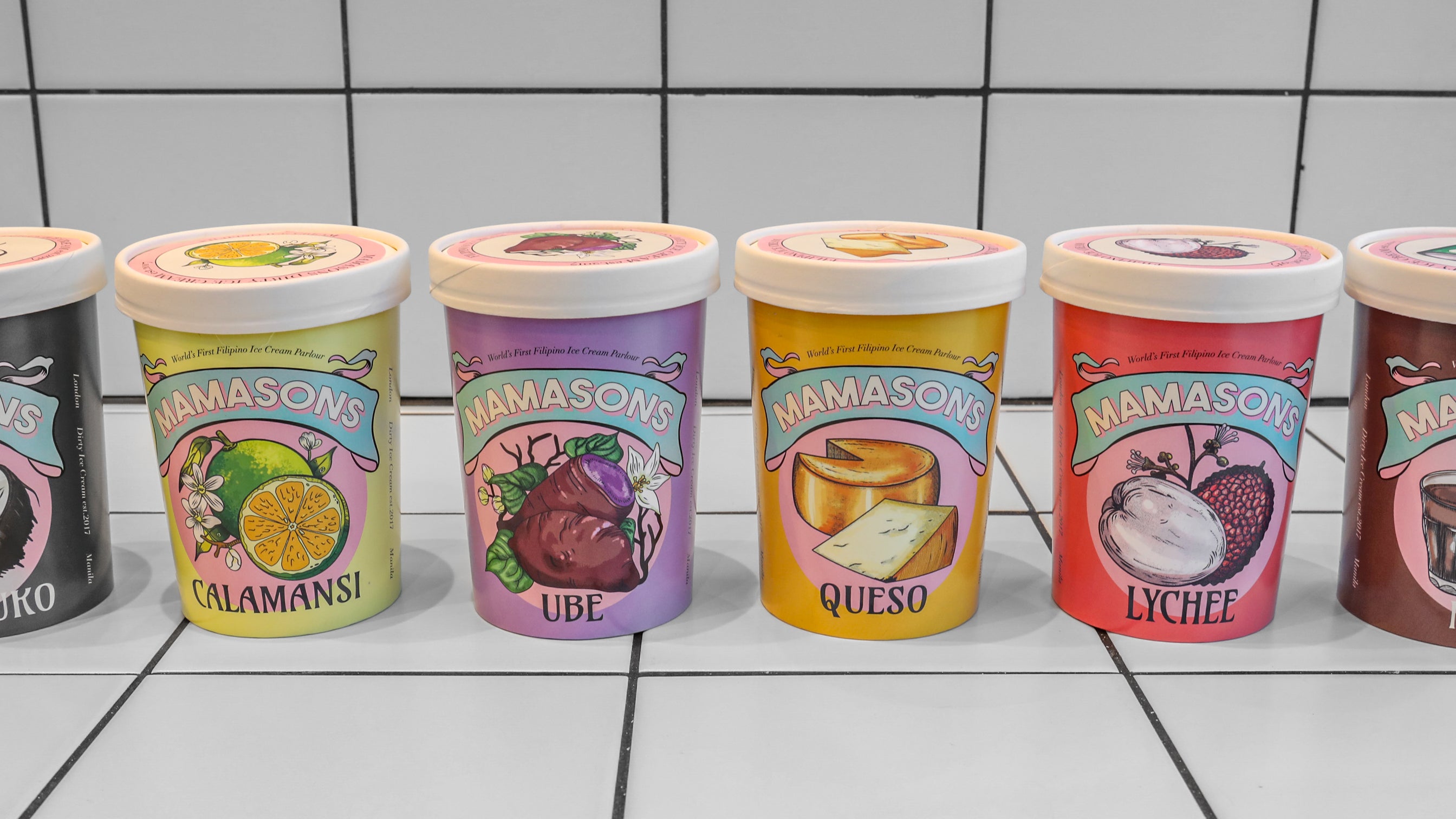 Mamasons Dirty Ice Cream Westfield White City delivery from Shepherd