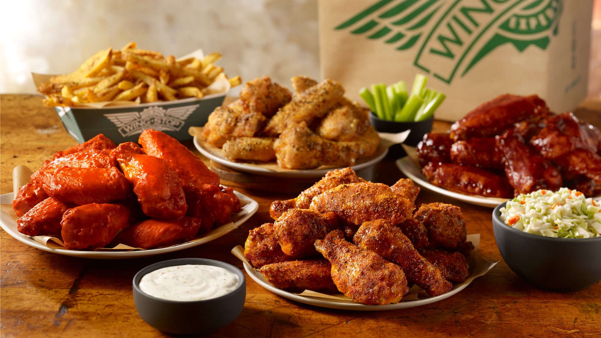 Wingstop Downtown delivery from Downtown Canal Order with Deliveroo