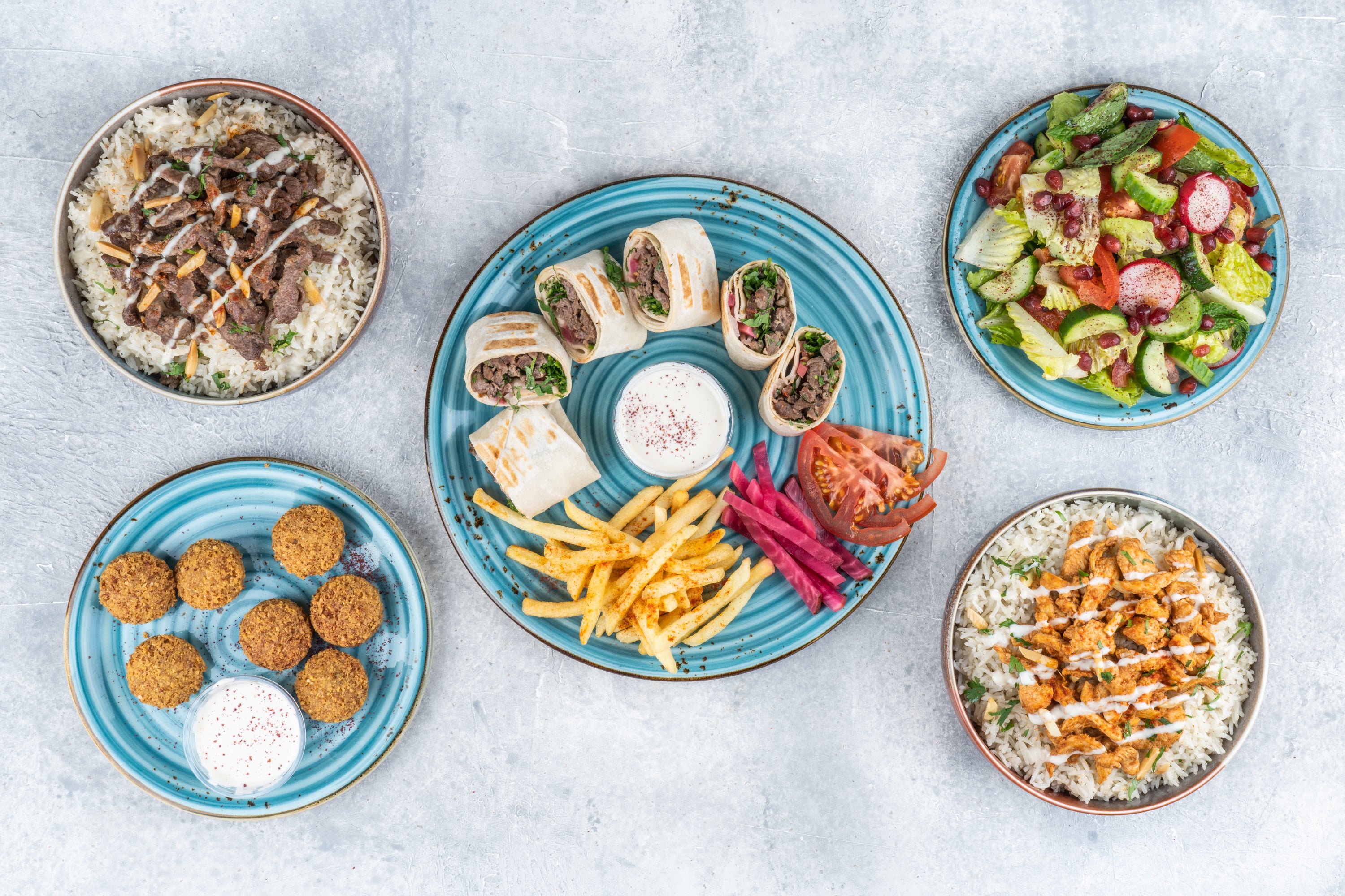 Project Shawarma delivery from Nottingham City Centre Order with