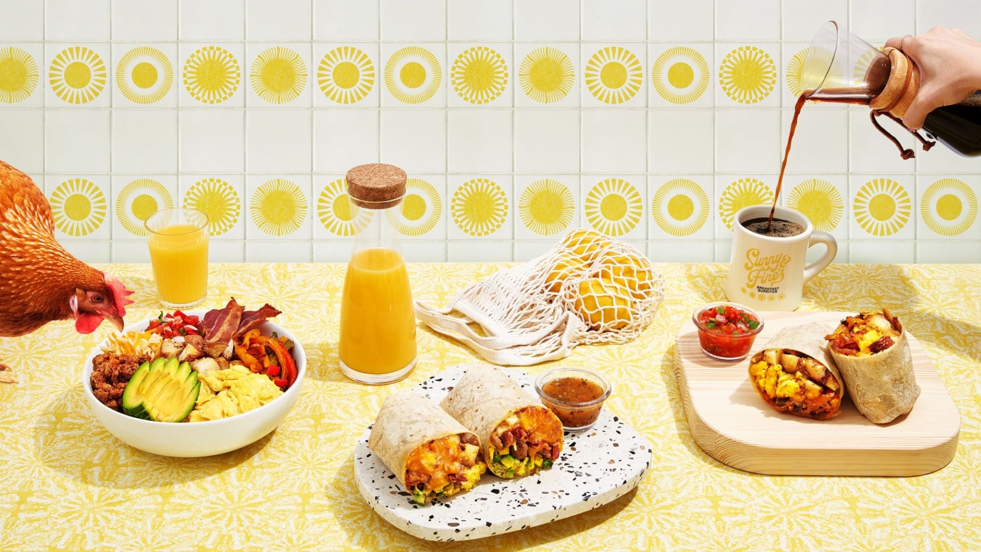 Sunny & Fine's Breakfast Burritos Nottingham delivery from Chilwell